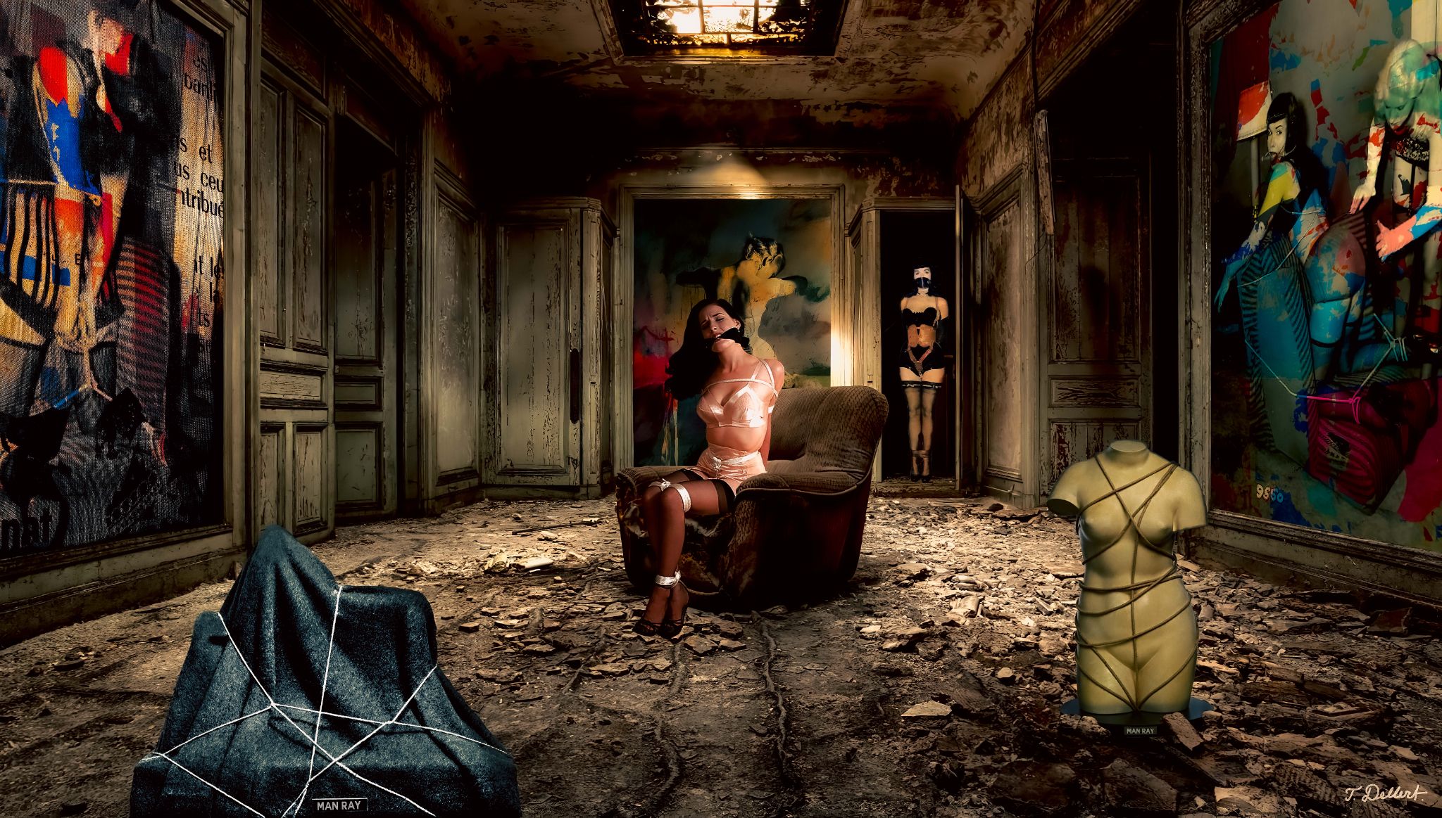 Ditas Bondage  Art room  